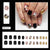 24pcs/Set Press On Nails W1337