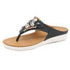 Vanccy Ethnic Beach Bohemian Retro Beaded Shell Sandals