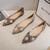 New temperament rhinestone rivet ladybugs women printed folk style women flat shoes