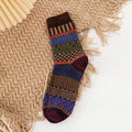 (5 PAIRS)Vanccy Ethnic Wool Socks
