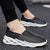 Comfotable Casual Trendy Shoes Mesh Woven Flat Nurse Walking Sneakers Knit Slip on Loafer Shoes