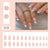 24pcs/Set Press On Nails W598