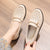 Mom's shoes, middle-aged sandals, summer soft soles, middle-aged and elderly women's leather shoes, comfortable and breathable, single shoes, genuine leather toe shoes with holes