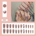 24pcs/Set Press On Nails Z787