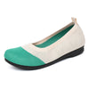 Vanccy Weaving Breathable LoafersComfortable Walking Casual Flats Shoes WF15