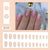 24pcs/Set Press On Nails W1091