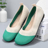 Vanccy Weaving Breathable LoafersComfortable Walking Casual Flats Shoes WF15