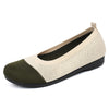 Vanccy Weaving Breathable LoafersComfortable Walking Casual Flats Shoes WF15
