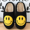 Vanccy Smiling Face Cotton Cartoon Slippers