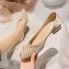 flat wedding shoes Rhinestone Flat Bling diamonds bridal shoes silver Beach Bohemian shoes