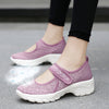 Plus Size Ladies Mesh Thick Bottom Air Cushion Shaking Shoes Heightening Socks Comfortable Casual Mom Shoes Women's Shoes