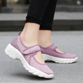 Plus Size Ladies Mesh Thick Bottom Air Cushion Shaking Shoes Heightening Socks Comfortable Casual Mom Shoes Women's Shoes