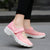 Plus Size Ladies Mesh Thick Bottom Air Cushion Shaking Shoes Heightening Socks Comfortable Casual Mom Shoes Women's Shoes