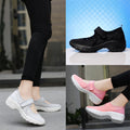 Plus Size Ladies Mesh Thick Bottom Air Cushion Shaking Shoes Heightening Socks Comfortable Casual Mom Shoes Women's Shoes