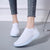 Breathable Mesh Platform Sneakers Women Slip on Soft Ladies Casual Running Shoes Woman Knit Sock Shoes Flats
