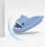 Man Women Shark Slippers Size 47 2022 Summer Home Anti-skid Solid Color Couple Parents Kids Indoor Household Funny Slippers