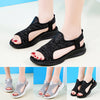 Women Summer Mesh Sport Comfortable Wedges Shoes Beach Peep toe Breathable Sandals Wedge Sandals for Women