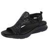 Women Summer Mesh Sport Comfortable Wedges Shoes Beach Peep toe Breathable Sandals Wedge Sandals for Women