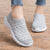 Sneaker Women Shoes Casual Mesh Breathable Ladies Vulcanize Shoe Solid Color Slip On Sport Shoes