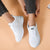 Spring White Shoes Women 2022 New Running Sneakers Fashion Light Lace-Up Travel Shoes Cozy Walking Tennis Vulcanized Shoes