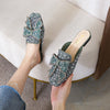 vanccy Wedding Shoes Rhinestone Flat Bling diamonds bridal Flat