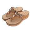 Summer Women Casual Sandal Fashion Ladies Bling Sewing Sandals