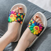 Sunflower Non-Slip Soft Sole Slippers Beach Slide Sandals Cute FlowersMen Ladies Couple Home Outdoor Shoes