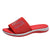 Vanccy Women Mesh Breathable Soft Wedge Slippers