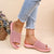 Vanccy Women Mesh Breathable Soft Wedge Slippers