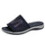 Vanccy Women Mesh Breathable Soft Wedge Slippers