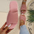 Vanccy Women Mesh Breathable Soft Wedge Slippers