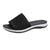 Vanccy Women Mesh Breathable Soft Wedge Slippers