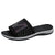 Vanccy Women Mesh Breathable Soft Wedge Slippers