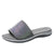 Vanccy Women Mesh Breathable Soft Wedge Slippers