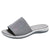 Vanccy Women Mesh Breathable Soft Wedge Slippers
