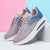 Casual Women Sports Shoes Spring 2022 Breathable Weave Sneakers Women Comfortable Air Cushion Platform Running Shoes