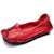 Luxury Designer Flat Shoes Slim Style Ladies Ethnic Loafers