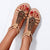 Vanccy Summer Bohemia Sandals for Women Beach Shoes