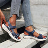 Vanccy New Women ComfortableLadies Slip-on Wedge Sandals