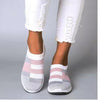 Woman's Sneakers Knitted Mesh Casual Shoes WomanLadies Slip On Comfort Female Footwear Plus Size