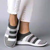 Woman's Sneakers Knitted Mesh Casual Shoes WomanLadies Slip On Comfort Female Footwear Plus Size