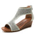 Vanccy Woman's Summer Wedge Sandals