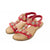Vanccy Bohemian Colored Pearls Comfortable Flat Sandals