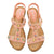 Vanccy Bohemian Colored Pearls Comfortable Flat Sandals