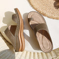 Vanccy Comfortable Breathable Platform Flat Sandals