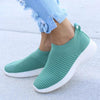 Women Shoes Knitting Sock Sneakers Slip On Flat Shoes