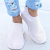 Women Shoes Knitting Sock Sneakers Slip On Flat Shoes