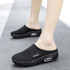 Platform Beach Slippers Women Breathable Mesh Flat Shoes Flip Flops