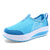 Women Sneakers Comfort Slip On Wedges Shoes Breathable Mesh Platform Walking Shoes