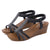 Vanccy slope heel women sandals summer new national style